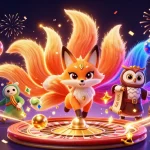 Experience thrilling excitement at 11 win, featuring colorful casino elements and vibrant characters.